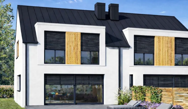 bliźniak Warzymice, ul. Turkusowa