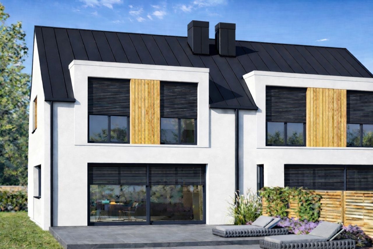 bliźniak Warzymice, ul. Turkusowa. Zdjęcie 1