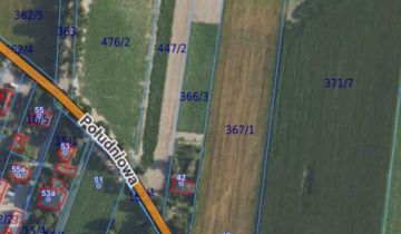 Działka rolna Domaniewek Pierwszy, ul. Południowa