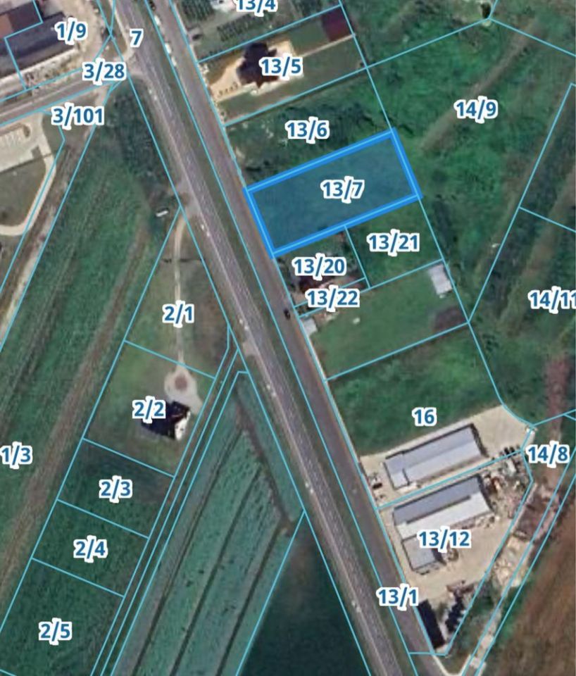 Działka inwestycyjna Żmigród, ul. Wrocławska. Zdjęcie 3