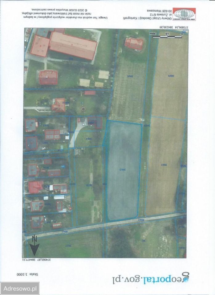 Działka budowlana Zawonia, ul. Szkolna. Zdjęcie 4