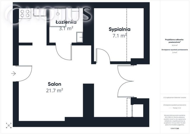 Mieszkanie 2-pokojowe Kołobrzeg Podczele, ul. Promienna. Zdjęcie 11
