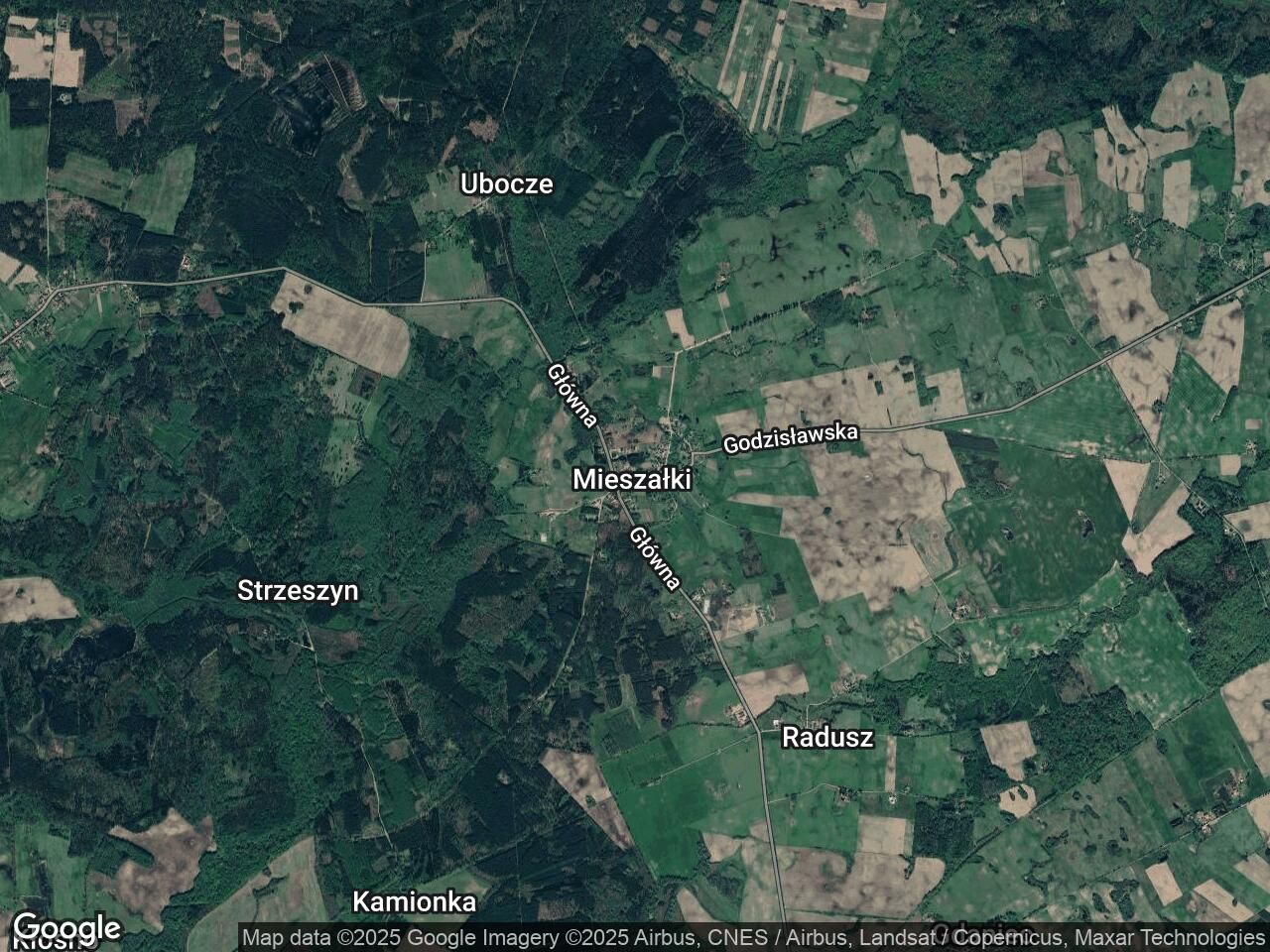 Działka budowlana Mieszałki