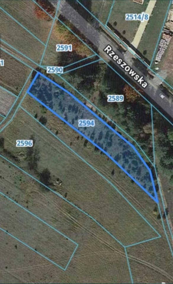 Działka budowlana Bojanów, ul. Rzeszowska