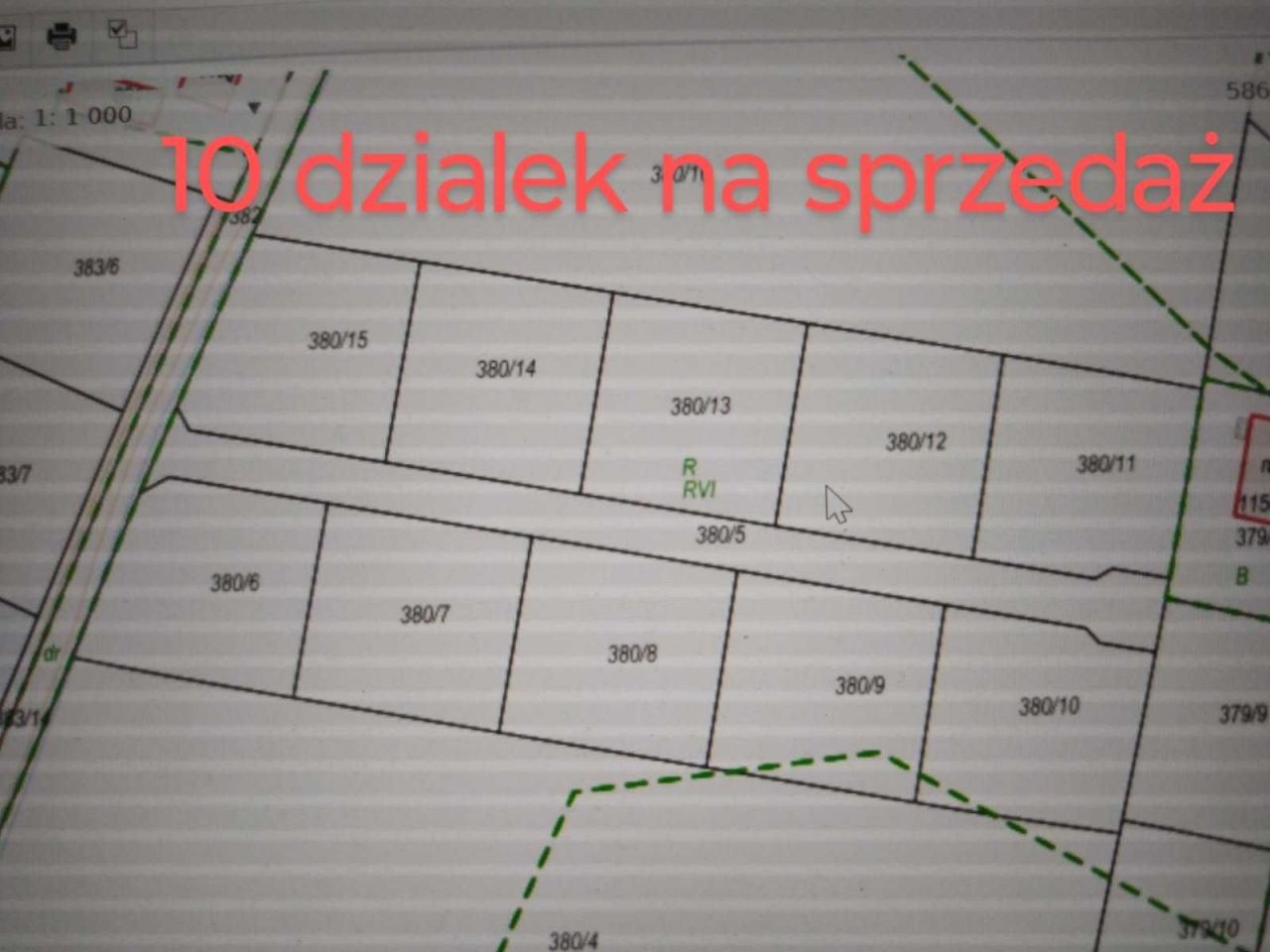 Działka budowlana Obrowo, ul. Podgórna