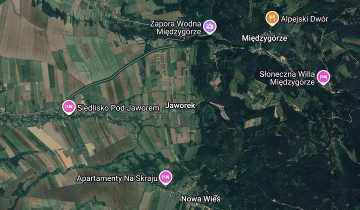 Działka inna Jaworek