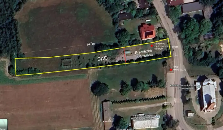 Działka rolno-budowlana Miszewko Strzałkowskie