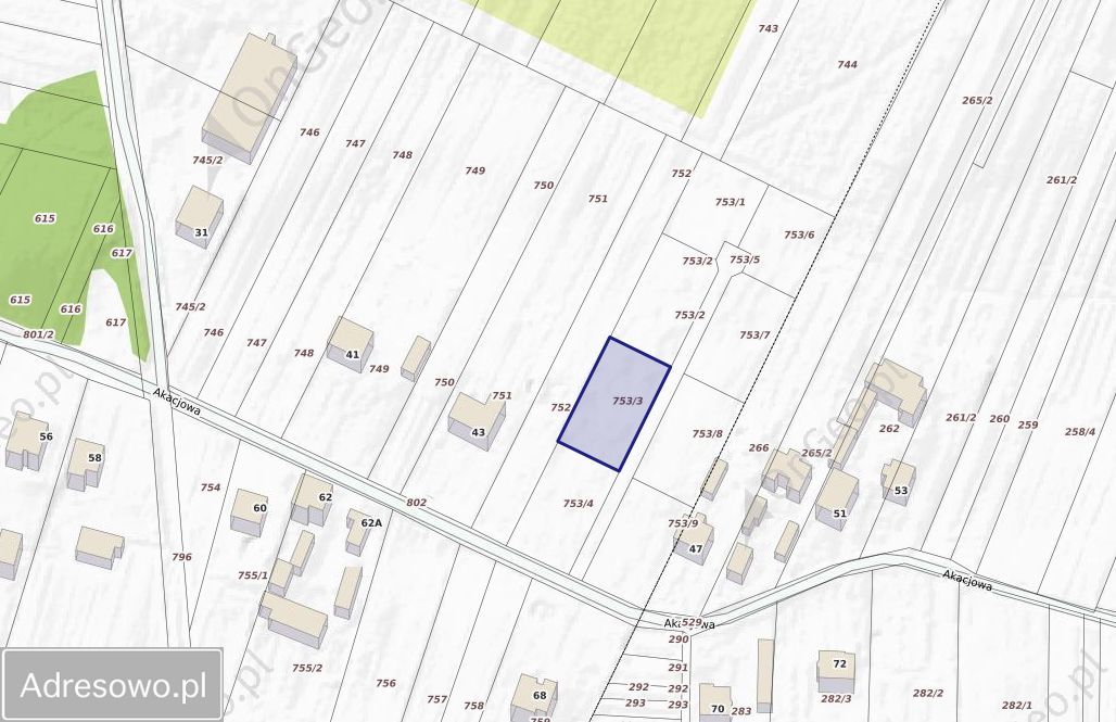 Działka budowlana Młodocin Mniejszy Kąty. Zdjęcie 3