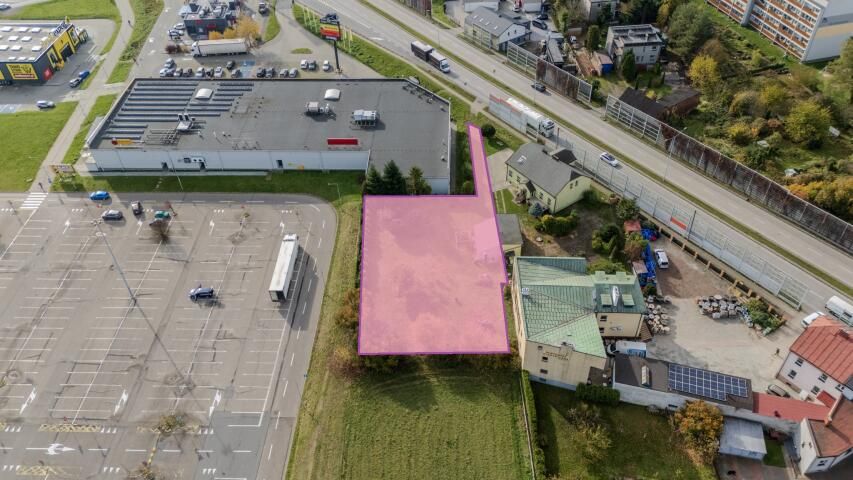 Działka inwestycyjna Żory, ul. Kościuszki. Zdjęcie 3