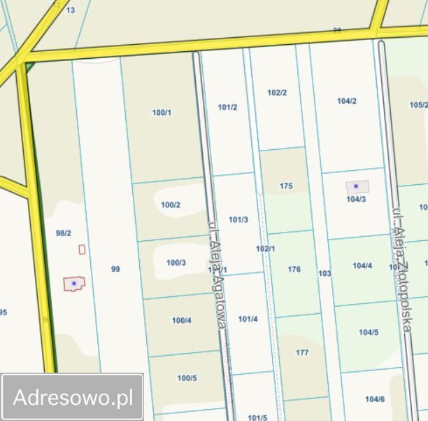 Działka budowlana Szymanówek Biała, ul. Aleja Grzybowa. Zdjęcie 8