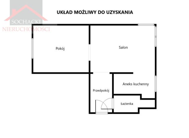 Mieszkanie 2-pokojowe Lubań, ul. Marii Skłodowskiej-Curie. Zdjęcie 12