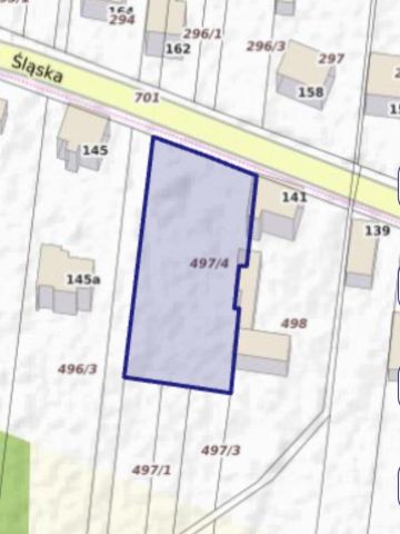 Działka budowlana Bargły, ul. Śląska. Zdjęcie 1