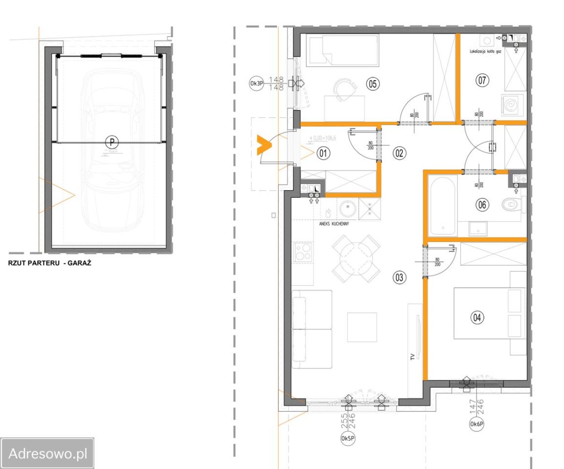 Mieszkanie 3-pokojowe Sulejówek, ul. Leśna. Zdjęcie 2