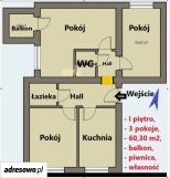 Mieszkanie 3-pokojowe Białystok Wysoki Stoczek, ul. Rzemieślnicza. Zdjęcie 1