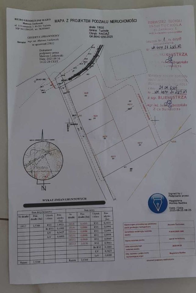 Działka budowlana Borki. Zdjęcie 7