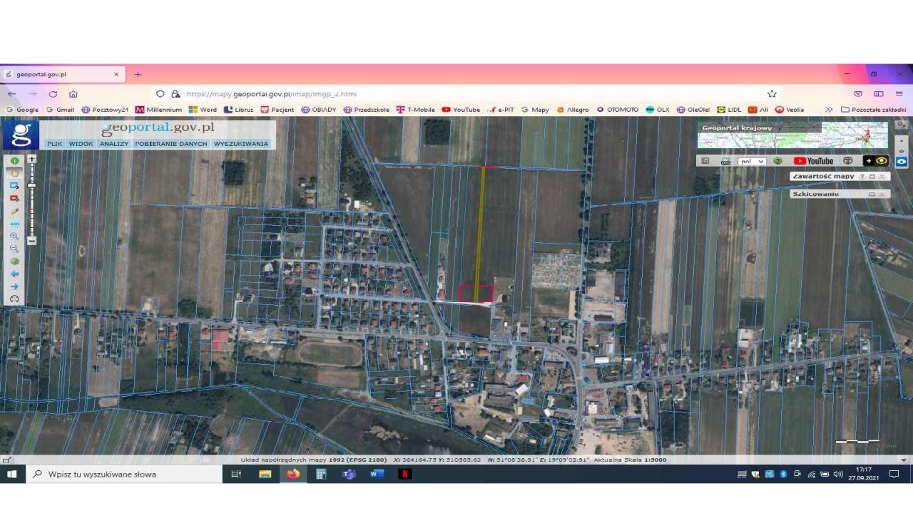 Działka budowlana Strzelce Wielkie, ul. Kalinowa. Zdjęcie 2