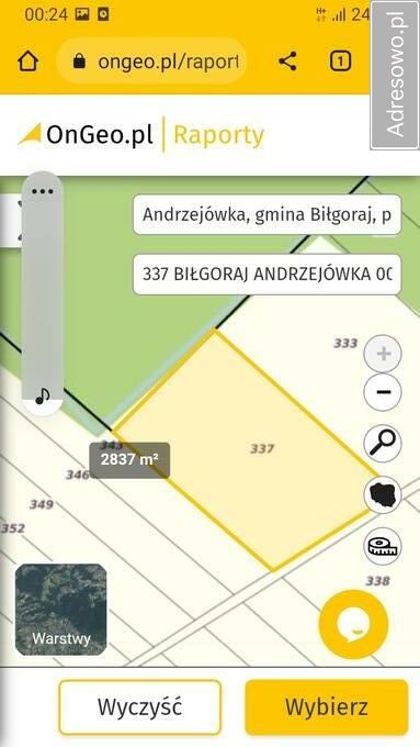 Działka rekreacyjna Andrzejówka. Zdjęcie 5