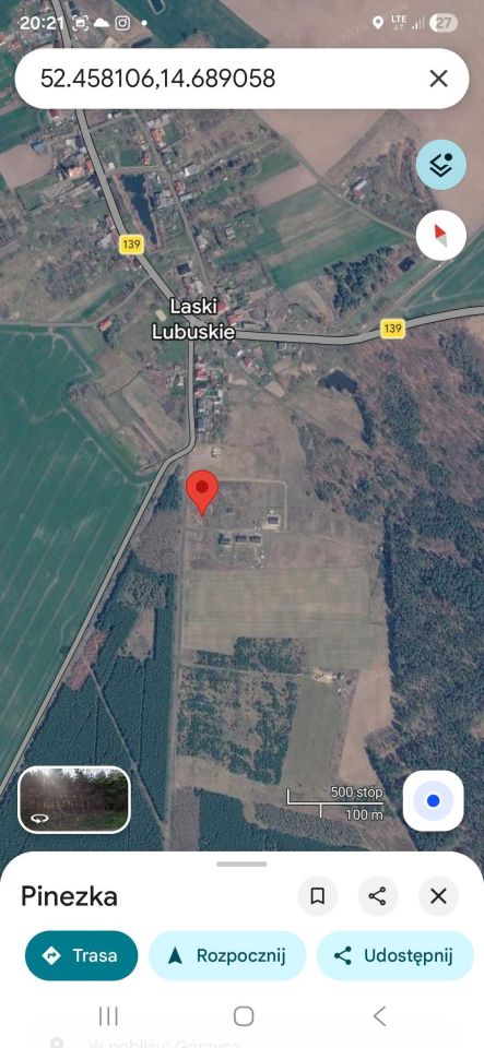 Działka budowlana Laski Lubuskie. Zdjęcie 3