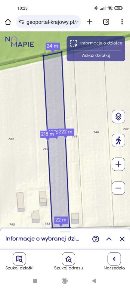 Działka budowlana Nieskurzów Stary. Zdjęcie 4