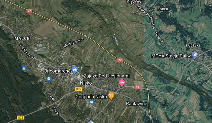 Działka budowlana Zarzecze, ul. Tadeusza Kościuszki