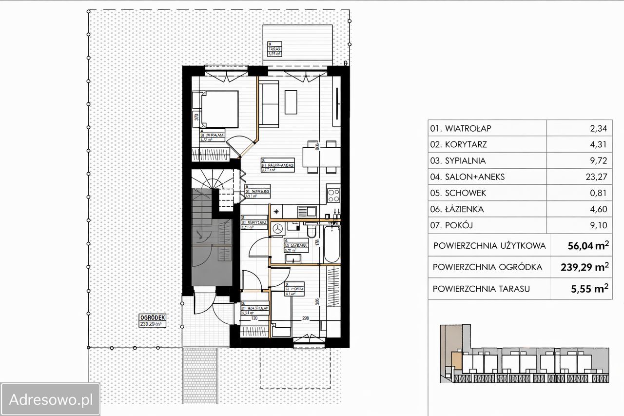Mieszkanie 3-pokojowe Ożarów Mazowiecki, ul. Legendy. Zdjęcie 5