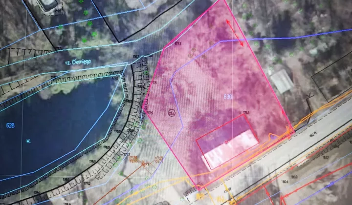 Działka inwestycyjna Dys, ul. Dolina Ciemięgi