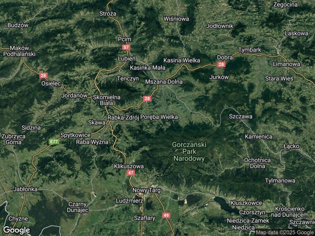 Działka budowlana Poręba Wielka Chlipały. Zdjęcie 1