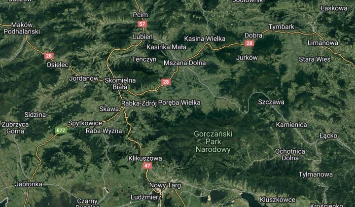 Działka budowlana Poręba Wielka Chlipały