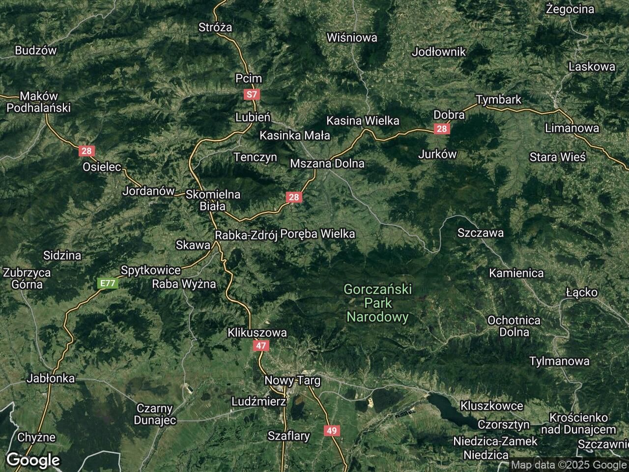 Działka budowlana Poręba Wielka Chlipały