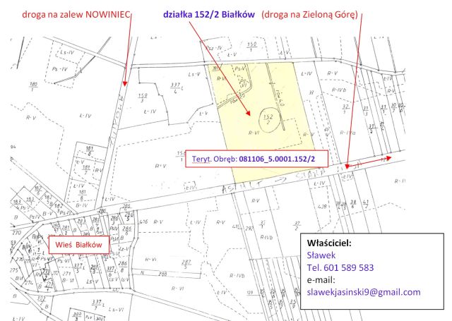 Działka rolna Lubsko, Nowiniec. Zdjęcie 4