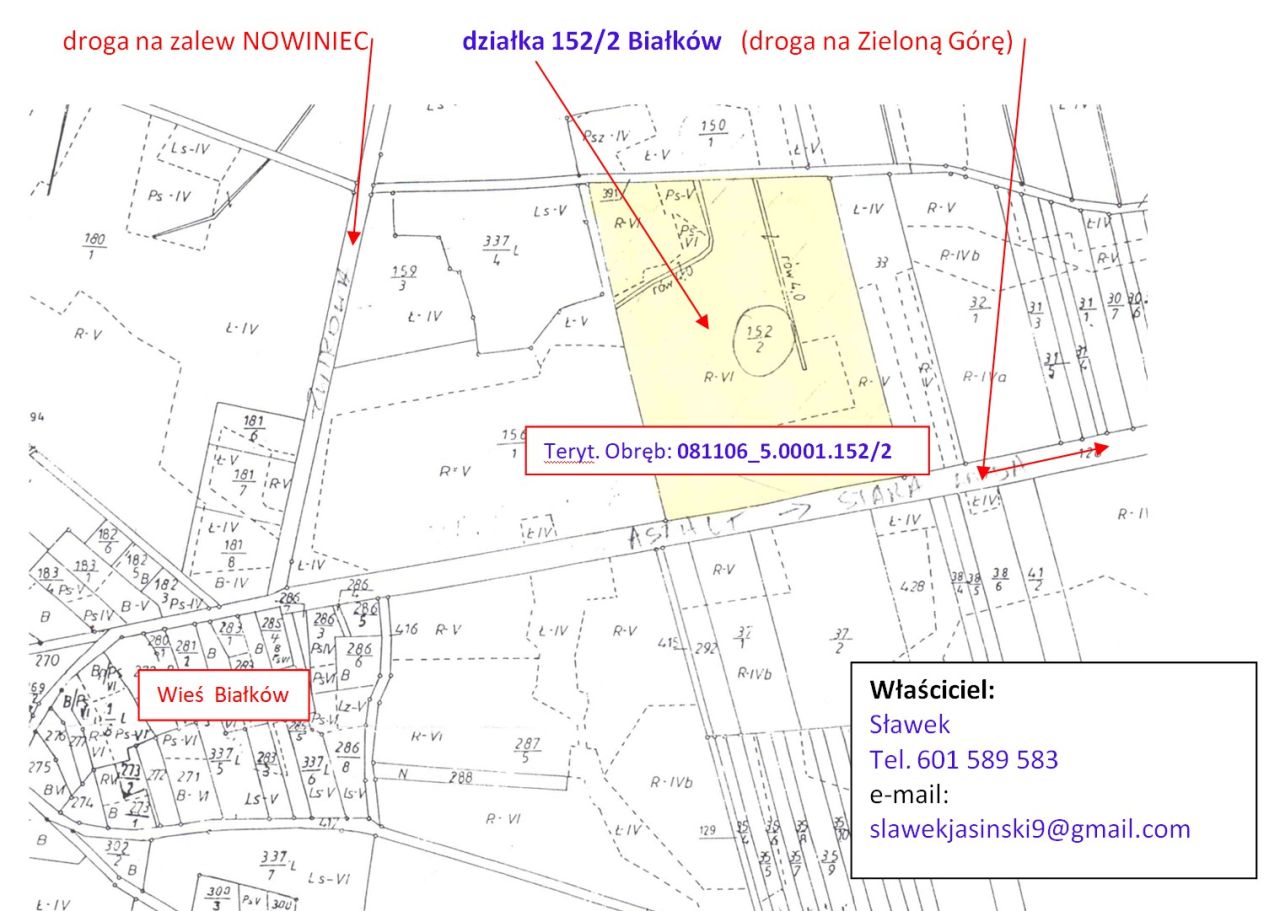 Działka rolna Lubsko, Nowiniec. Zdjęcie 4