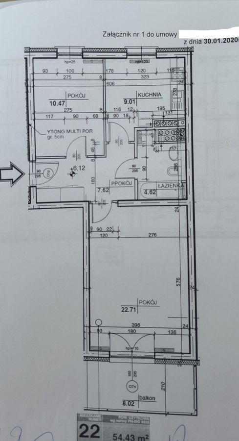 Mieszkanie 2-pokojowe Brodnica, ul. Sudecka. Zdjęcie 15