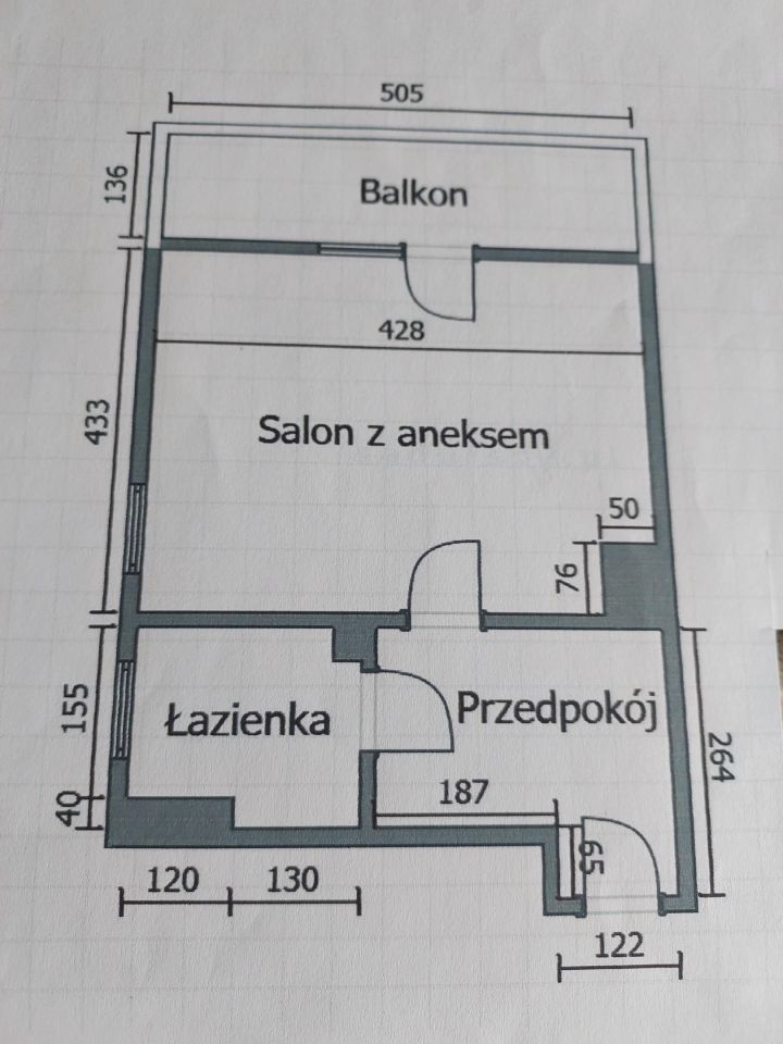 Mieszkanie 1-pokojowe Kraków Grzegórzki, ul. Stanisława Lema. Zdjęcie 19