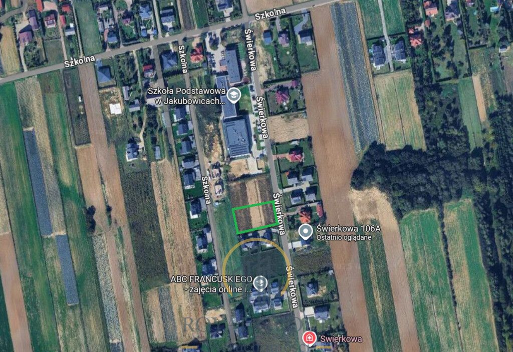 Działka budowlana Jakubowice Konińskie, ul. Świerkowa. Zdjęcie 4