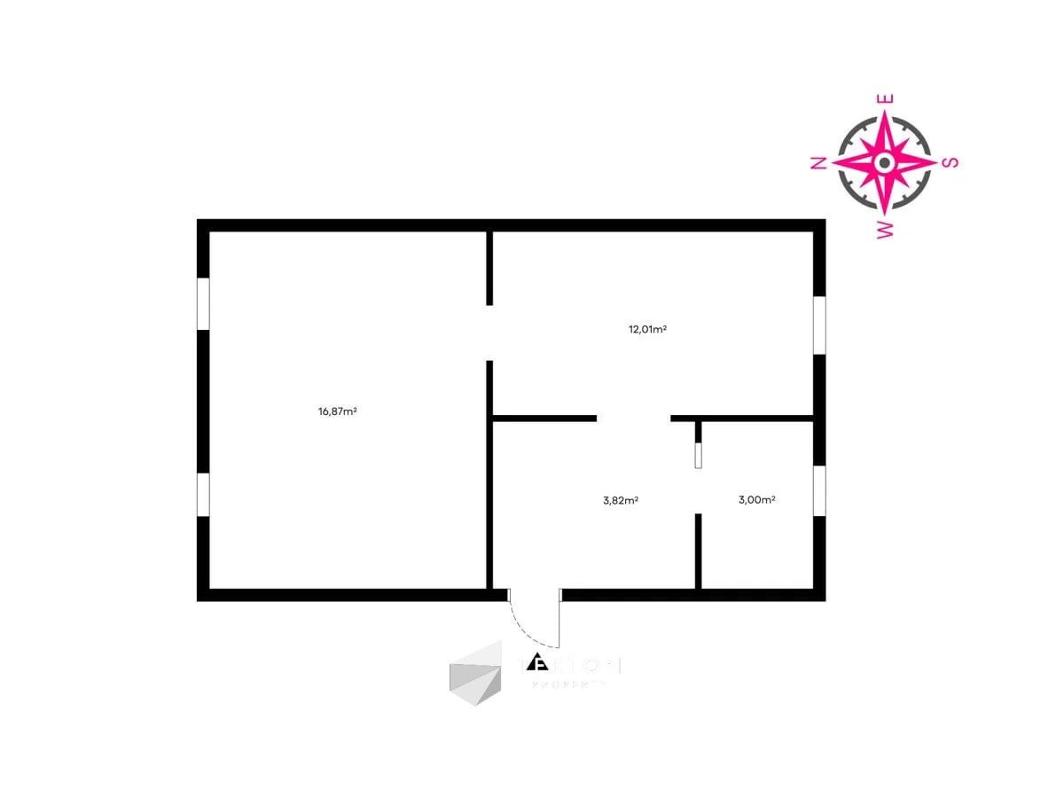 Mieszkanie 2-pokojowe Gdańsk Orunia, ul. Tadeusza Rejtana. Zdjęcie 8