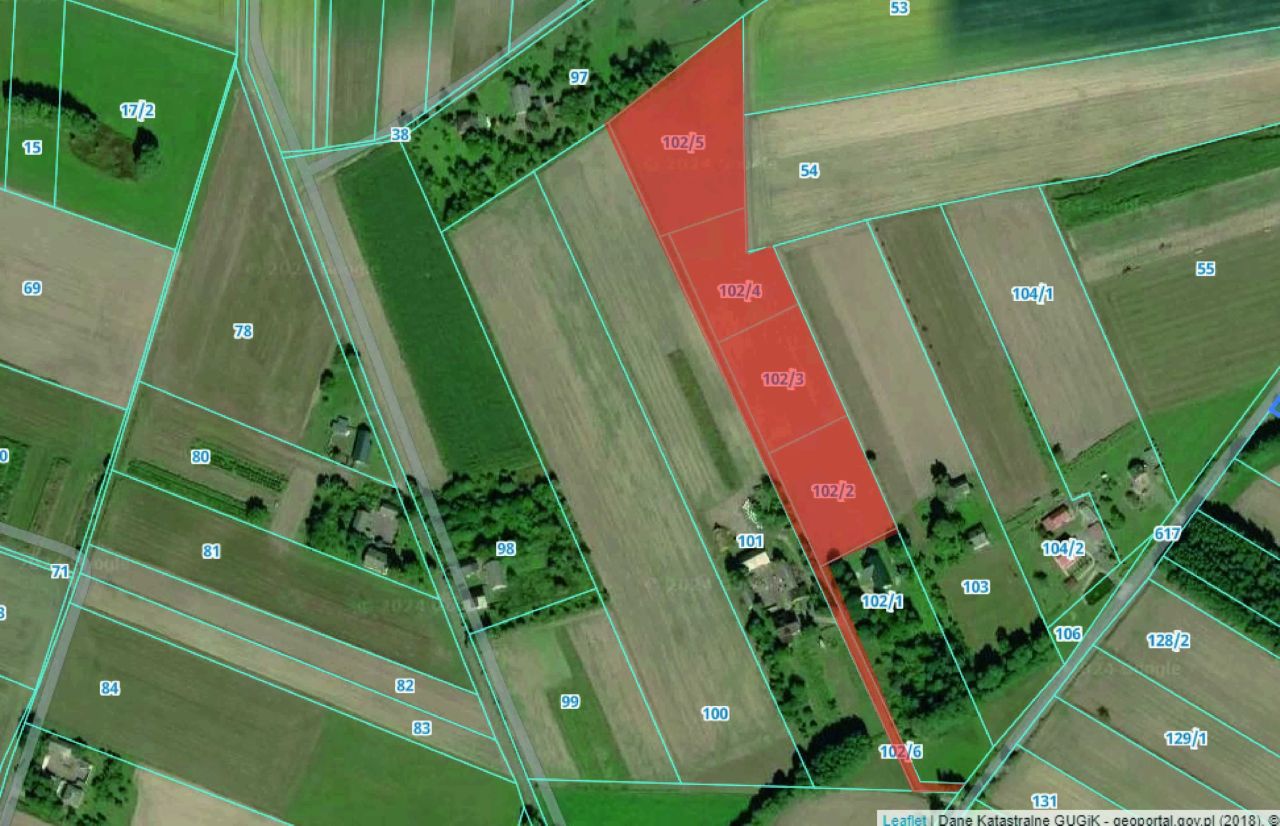 Działka rolno-budowlana Nowy Skoszyn. Zdjęcie 2