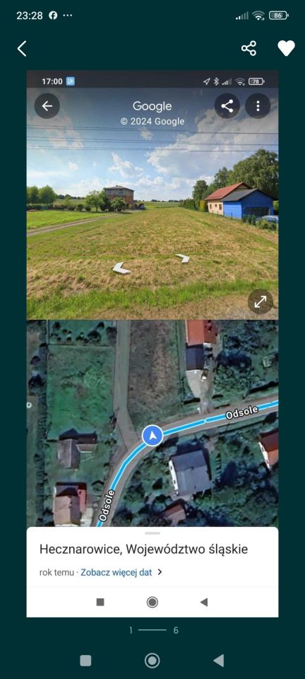 Działka budowlana Hecznarowice, ul. Odsole