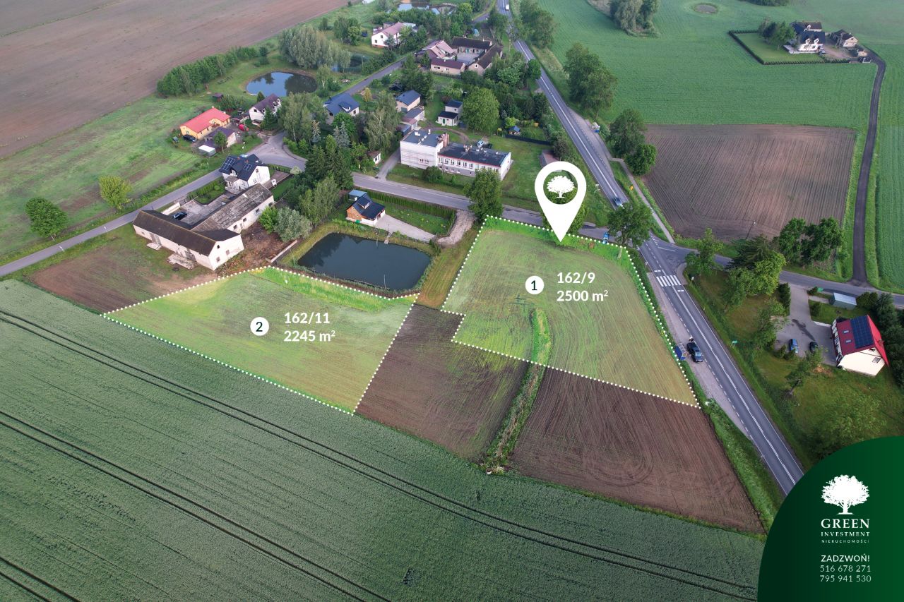 Działka rolno-budowlana Dobre