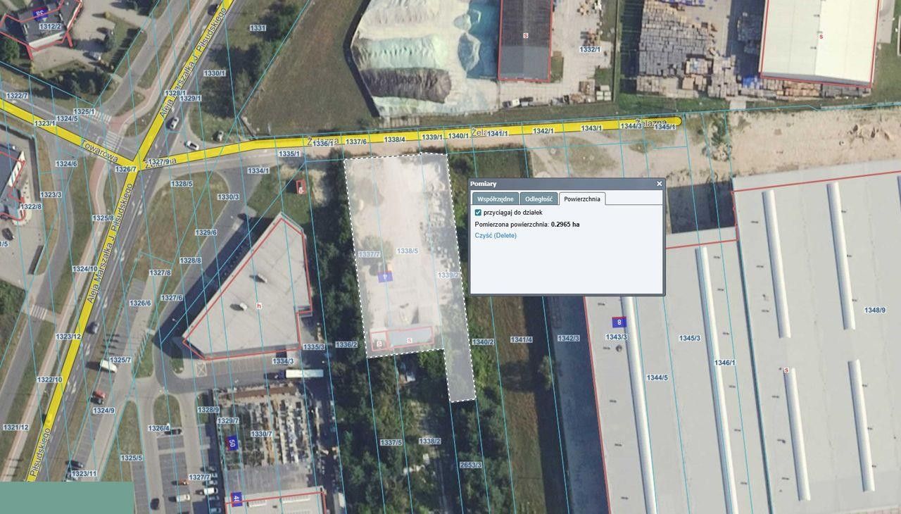 Działka inwestycyjna Wyszków Centrum