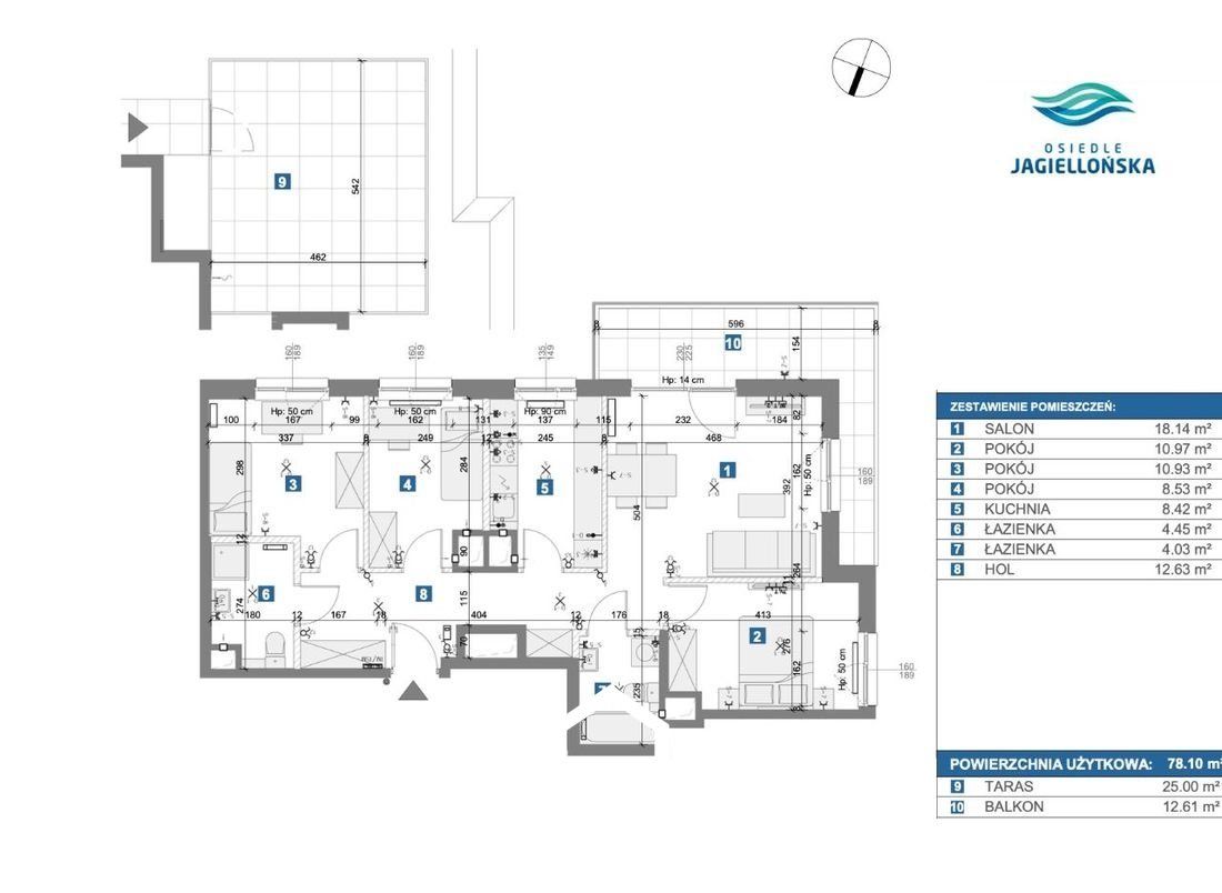 Mieszkanie 4-pokojowe Warszawa Śródmieście, ul. Jagiellońska. Zdjęcie 15