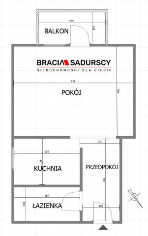 Mieszkanie 1-pokojowe Kraków Prądnik Biały, ul. Wincentego Danka. Zdjęcie 13