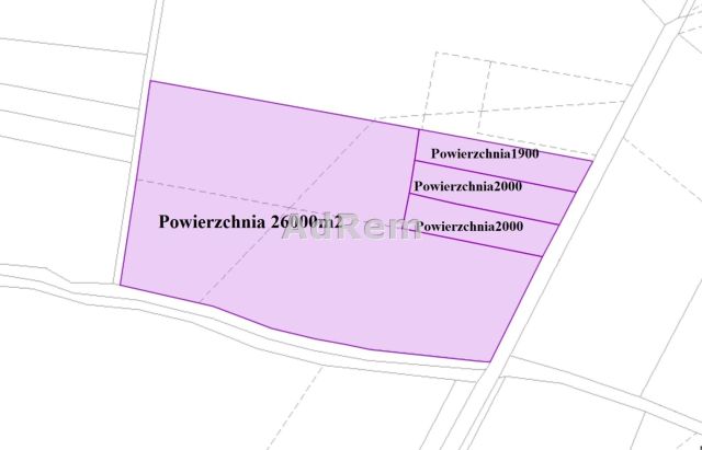 Działka budowlana Zacharzyce, ul. Jarzębinowa. Zdjęcie 2