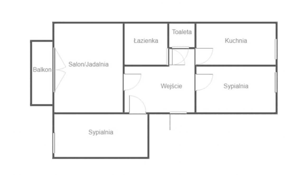 Mieszkanie 3-pokojowe Łódź Retkinia, ul. Armii Krajowej. Zdjęcie 7