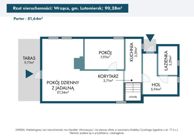 dom wolnostojący, 3 pokoje Wrząca, ul. Józefa Piłsudskiego. Zdjęcie 18