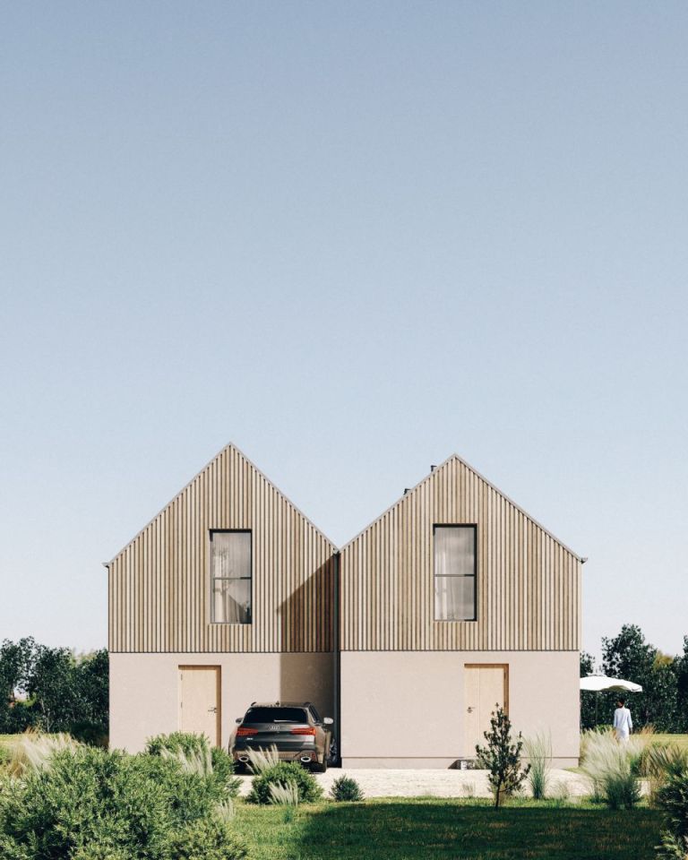 bliźniak, 3 pokoje Jantar. Zdjęcie 4