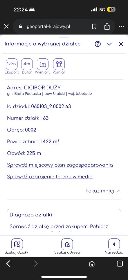 Działka budowlana Cicibór Duży. Zdjęcie 2