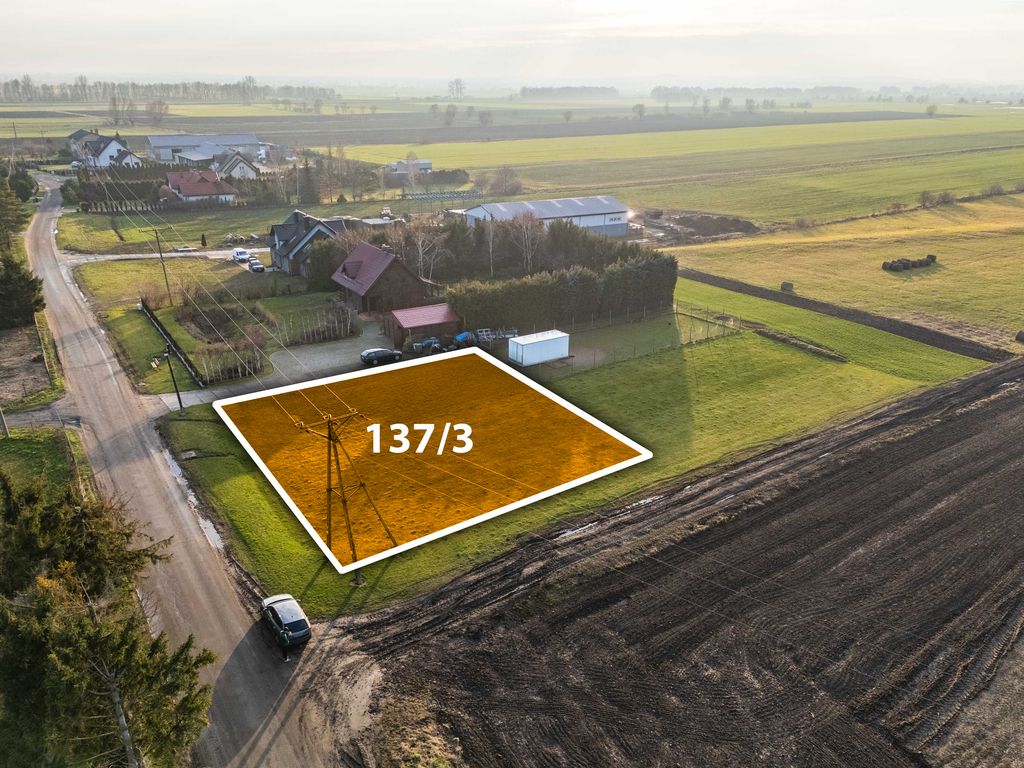 Działka budowlana Grabiny-Zameczek. Zdjęcie 7