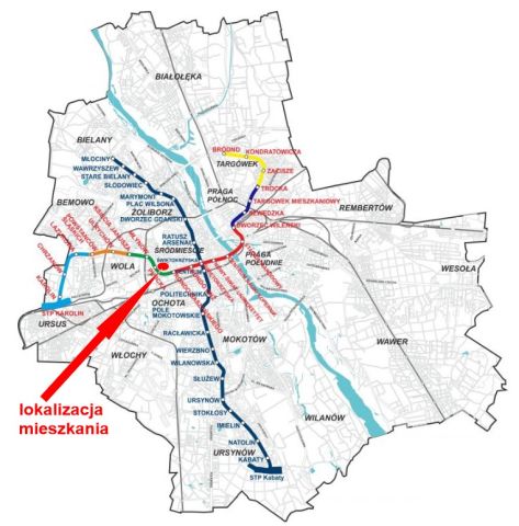 Pokój Warszawa Wola, ul. Płocka. Zdjęcie 8