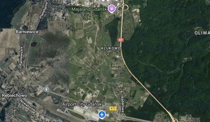 Działka budowlana Gdańsk Klukowo, ul. Telewizyjna