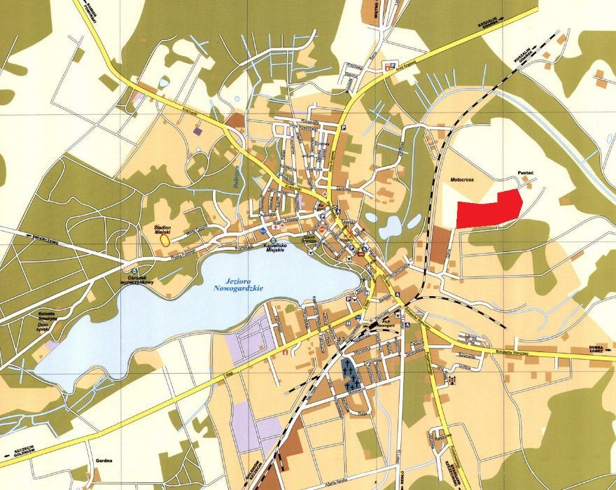 Działka inwestycyjna Nowogard, ul. Górna. Zdjęcie 3